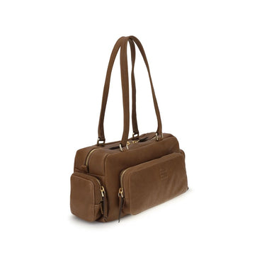 Miu Miu Suede Shoulder Bag