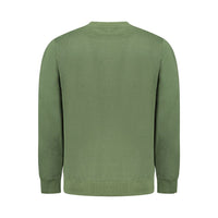 Norway 1963 Green Cotton Men Sweater