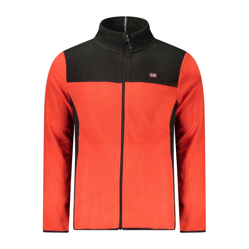 Norway 1963 Red Polyester Men Sweater