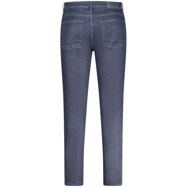Hugo Boss Blue Cotton Jeans & Pant