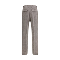Ferragamo Wide chevron Pants