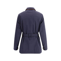 Brunello Cucinelli Membraned nylon saharan Jacket