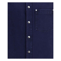 Gucci Denim and flanel Reversible Shirt