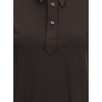Margiela Semi-sheer polo Shirt