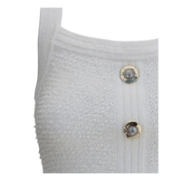 Balmain Tweed crop Top