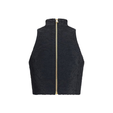 Balmain Baroque crop Top