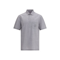 Brunello Cucinelli Virgin wool poplin polo Shirt
