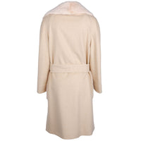 Made in Italy Beige Wool Jackets & Coat