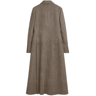 Made in Italy Brown Wool Jackets & Coat