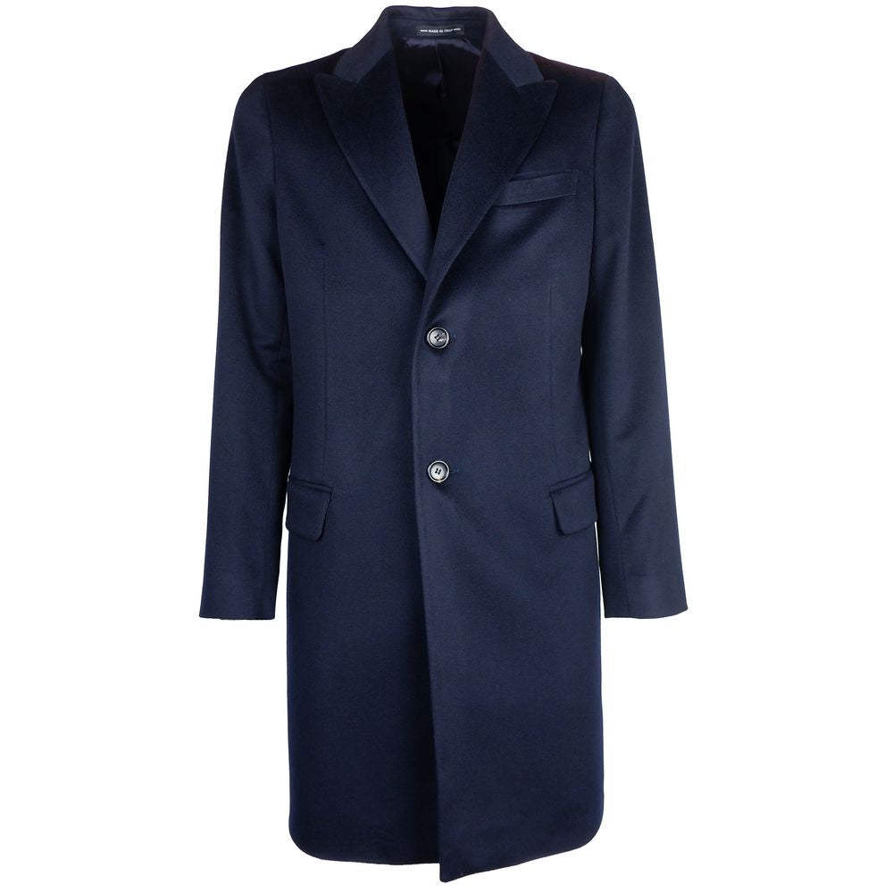 Made in Italy Blue Cashmere Jacket