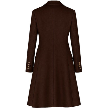 Made in Italy Brown Wool Jackets & Coat