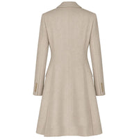 Made in Italy Beige Wool Jackets & Coat
