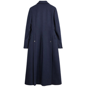 Made in Italy Blue Wool Jackets & Coat