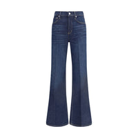 Citizens of Humanity Blue Cotton Flared Jeans