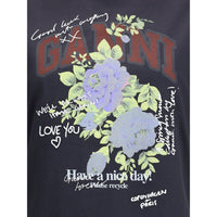 Ganni Rose T-Shirt
