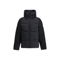 Canada Goose Black Nylon Crofton Puffer matte