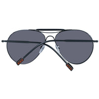 Ermenegildo Zegna Black Men Sunglasses