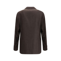 Brunello Cucinelli Prince of Wales Wool Blazer