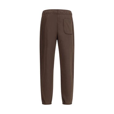 New Balance Elastic-waistband logo-patch track Pants