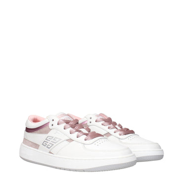 Givenchy White Leather Low Tops