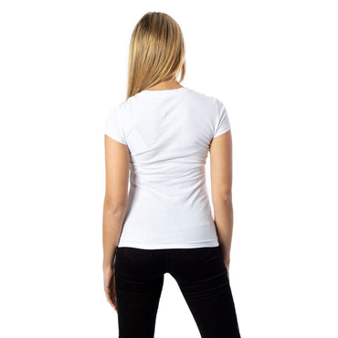 Armani Exchange White Cotton T-Shirt