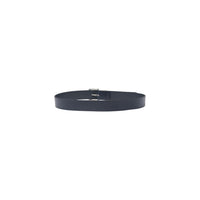 Armani Exchange Blue Leather Belt