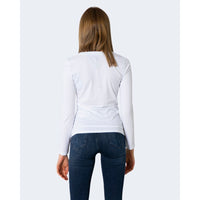Armani Exchange White Cotton Long Sleeve