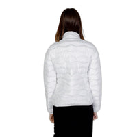 EA7 Emporio Armani White Polyester Jackets & Coat