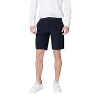 Armani Exchange Blue Polyamide Bermuda