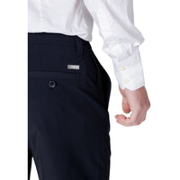 Armani Exchange Blue Polyamide Bermuda