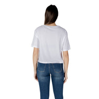 Armani Exchange White Cotton T-Shirt