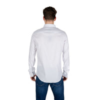 Armani Exchange White Lyocell Shirt