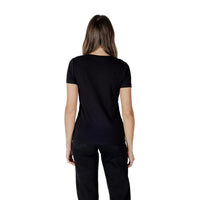 EA7 Emporio Armani Black Cotton T-Shirt