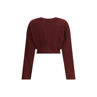 Khaite Cropped Finn Cardigan