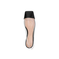 Gianvito Rossi Plexi Slingback Flats