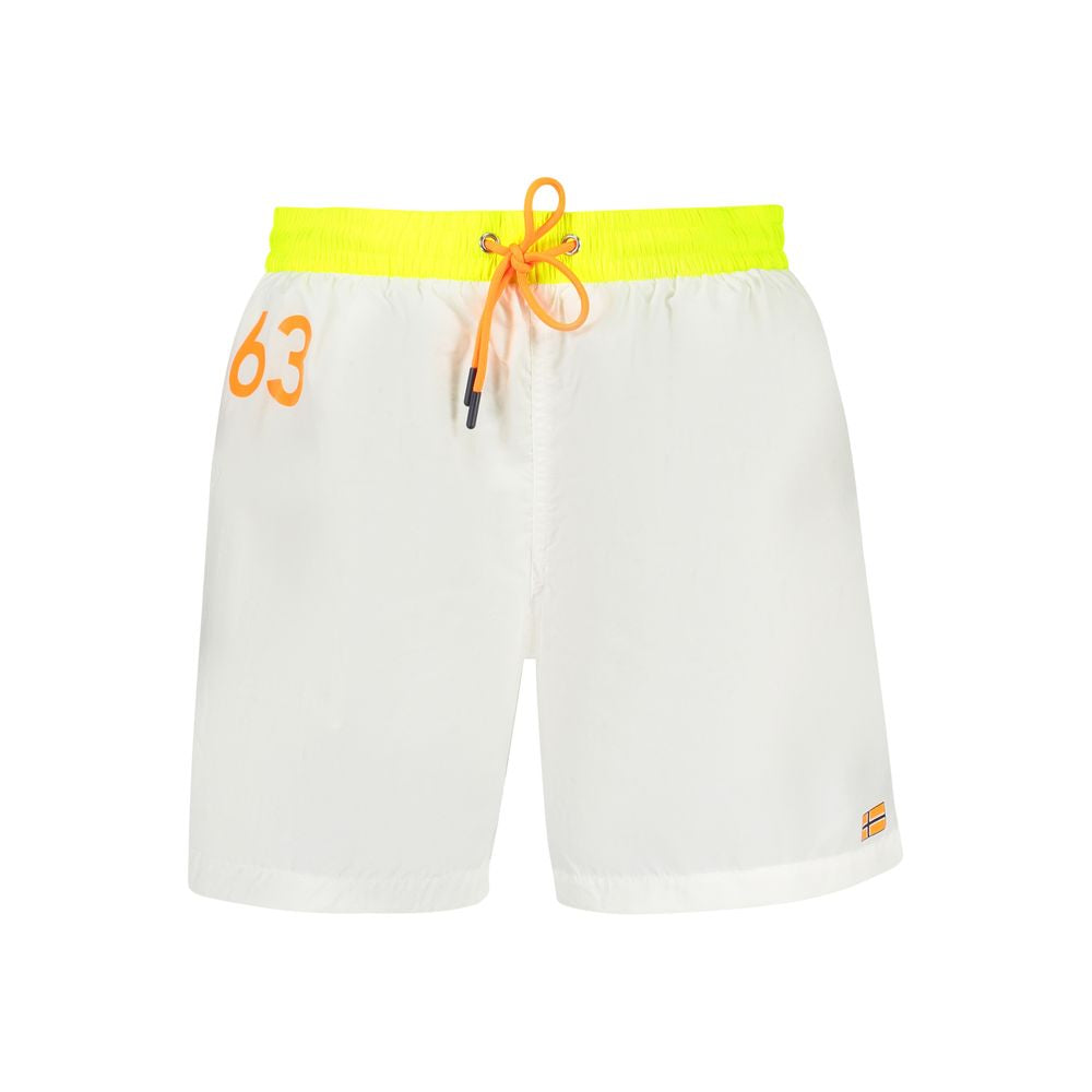 Norway 1963 White Polyamide Swimwear