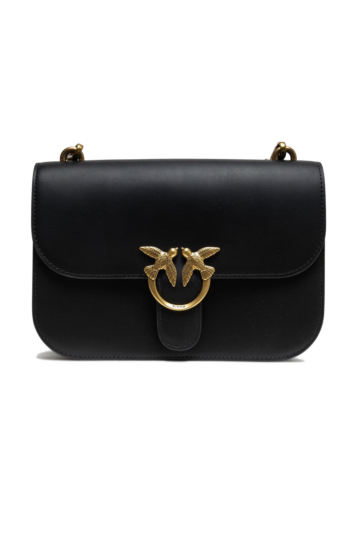 PINKO Black Mini Love Bag One Simply
