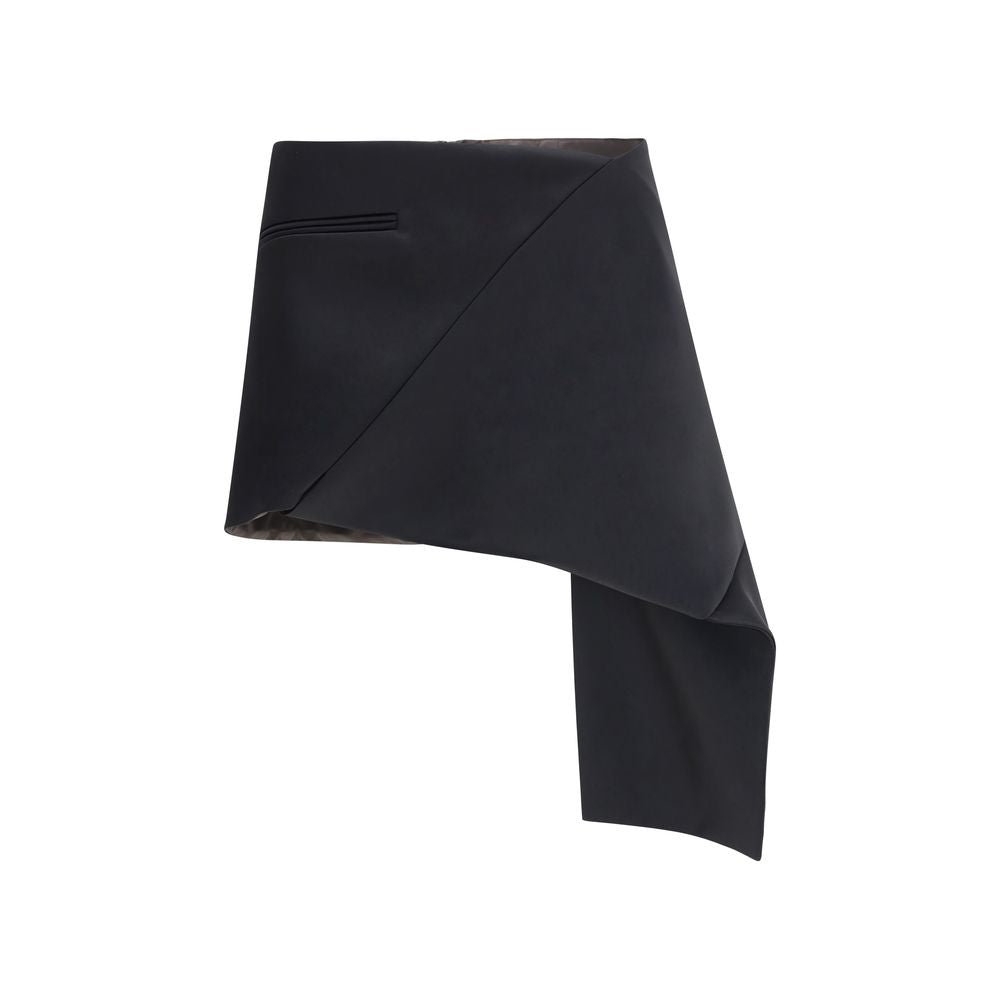 Courrèges Satin Mini-skirt