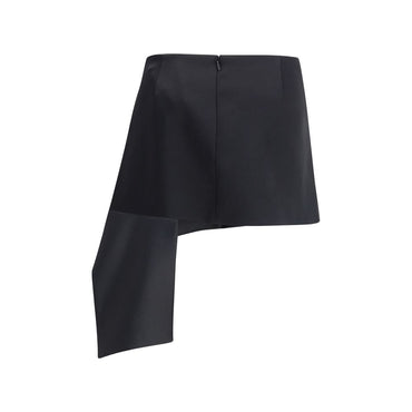 Courrèges Satin Mini-skirt