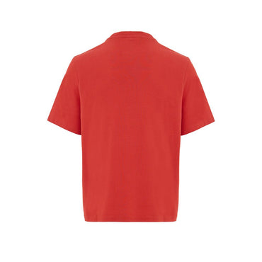 Maison Kitsuné Red Cotton T-Shirt