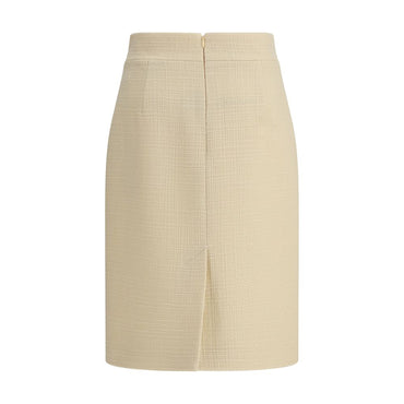 Valentino Wool Tweed Skirt