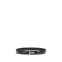 Tom Ford SHINY PRINTED CROC REVERSIBLE T BELT 30