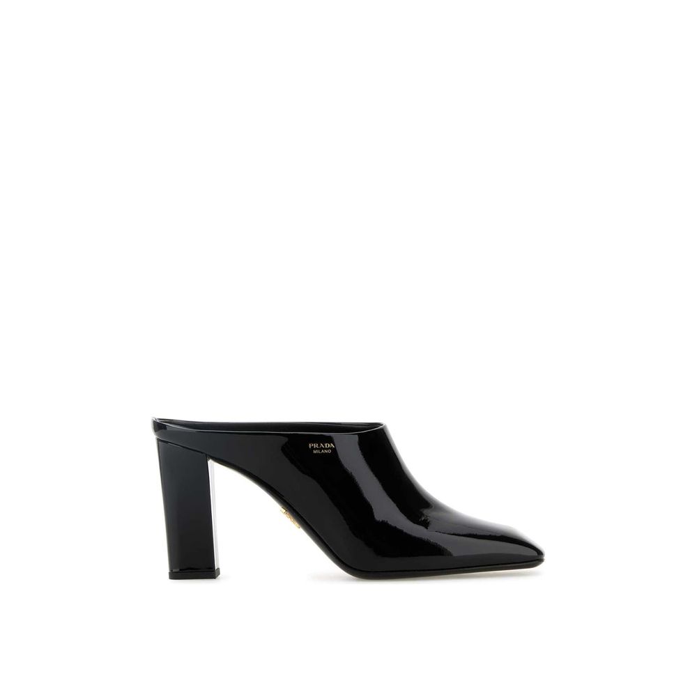 Prada Leather Mules 85mm