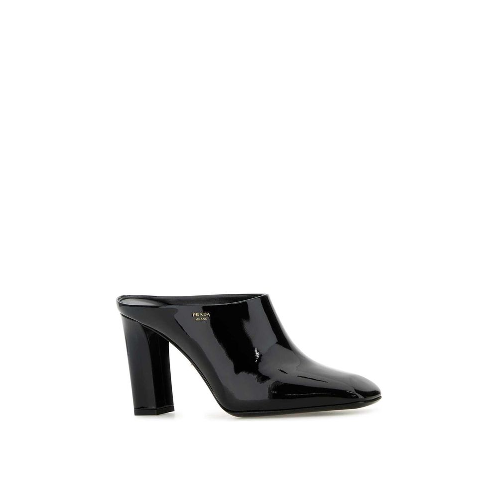 Prada Leather Mules 85mm