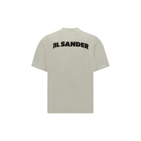 Jil Sander White Cotton T-Shirt
