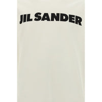 Jil Sander White Cotton T-Shirt