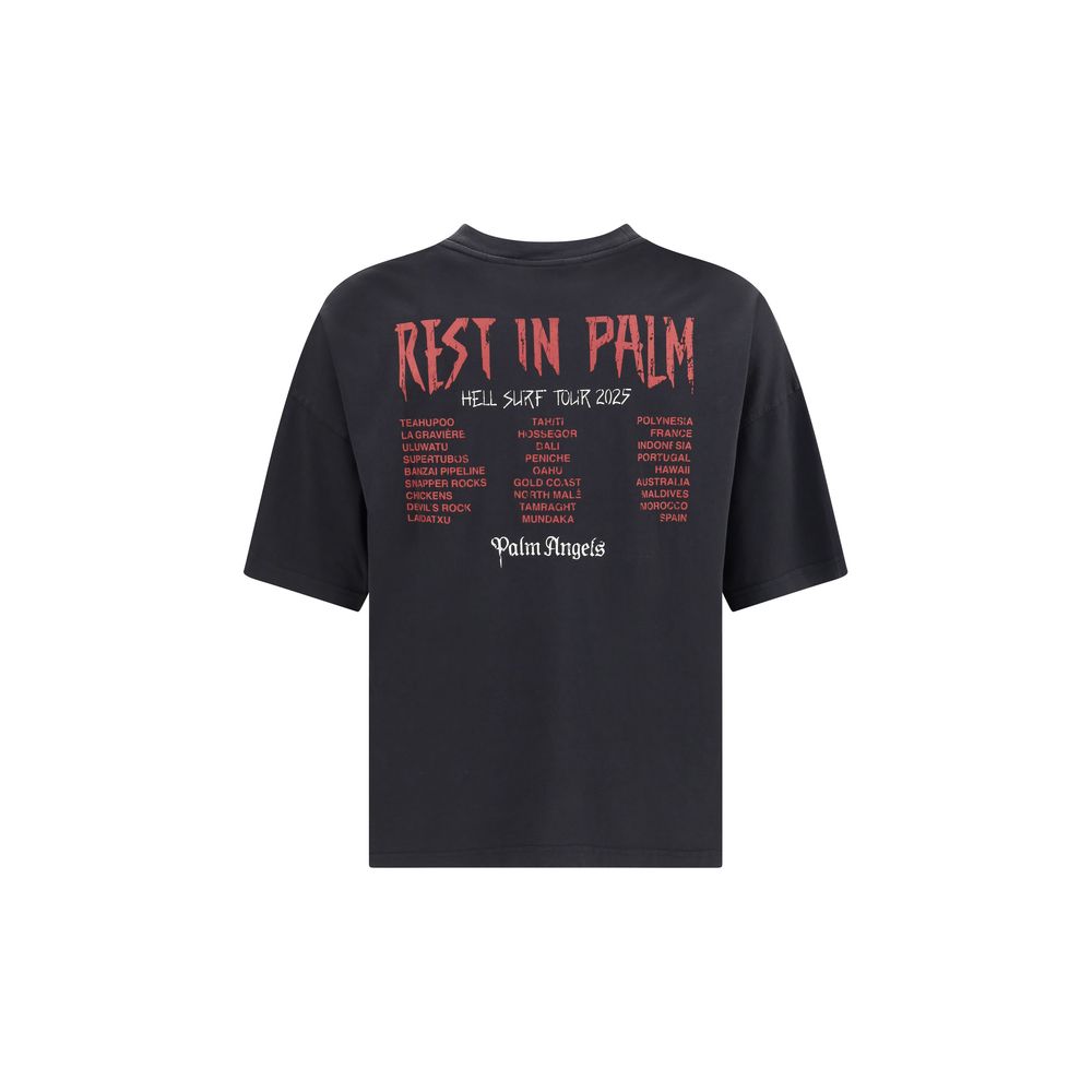 Palm Angels Rest in Palm Cotton T-Shirt