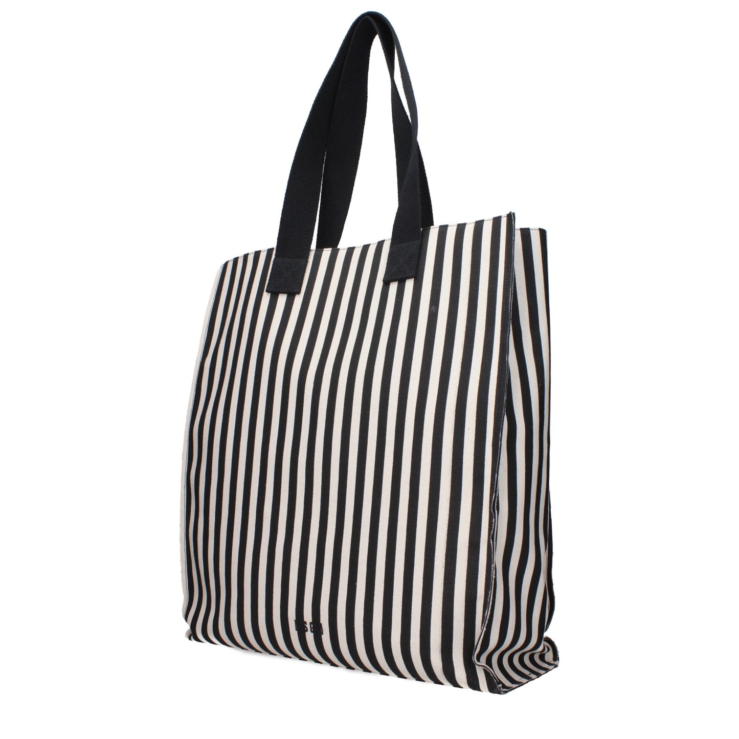 MSGM Black Fabric Shoulder Bags