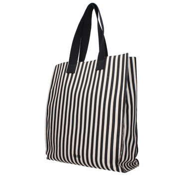MSGM Black Fabric Shoulder Bags
