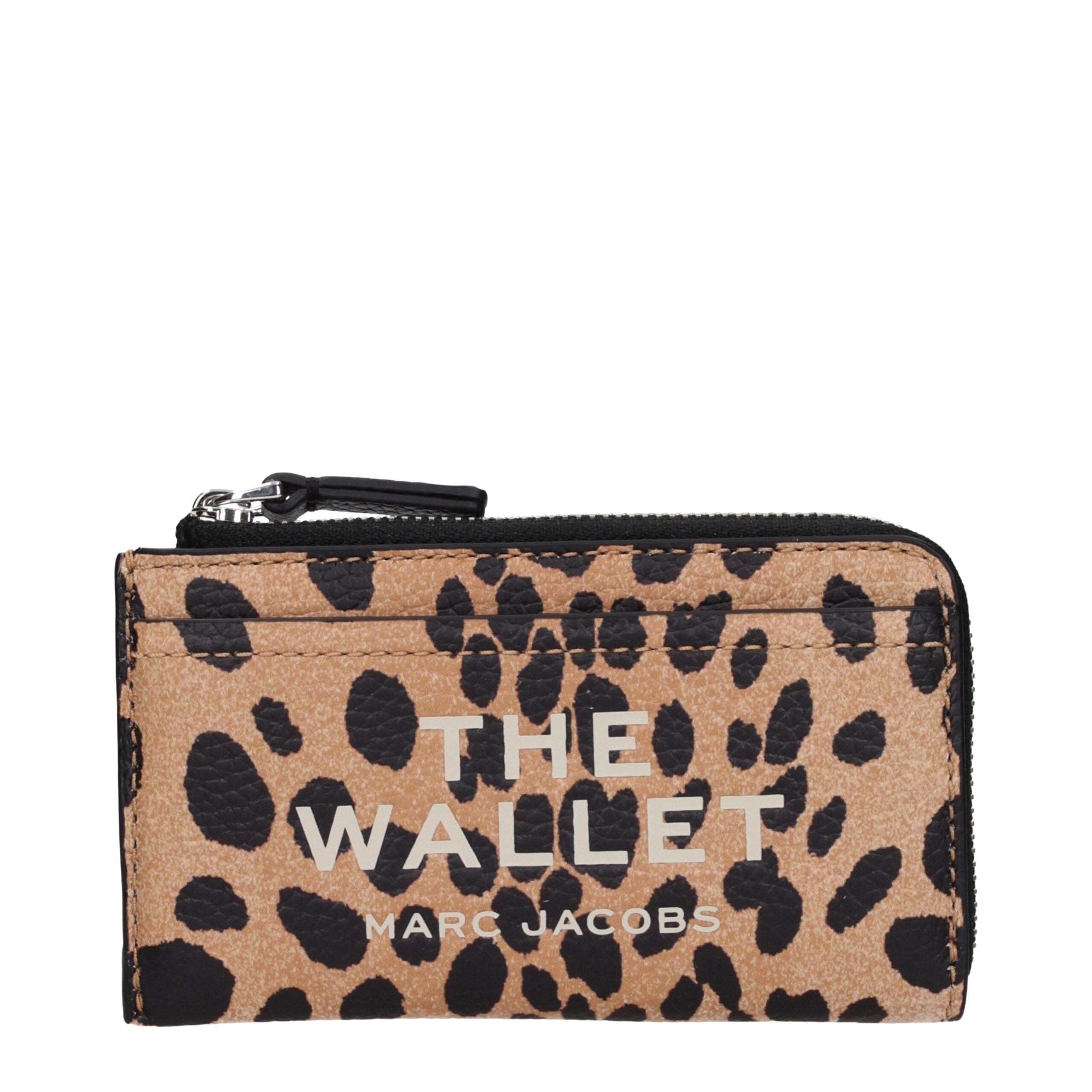 Marc Jacobs Brown Leather Wallets